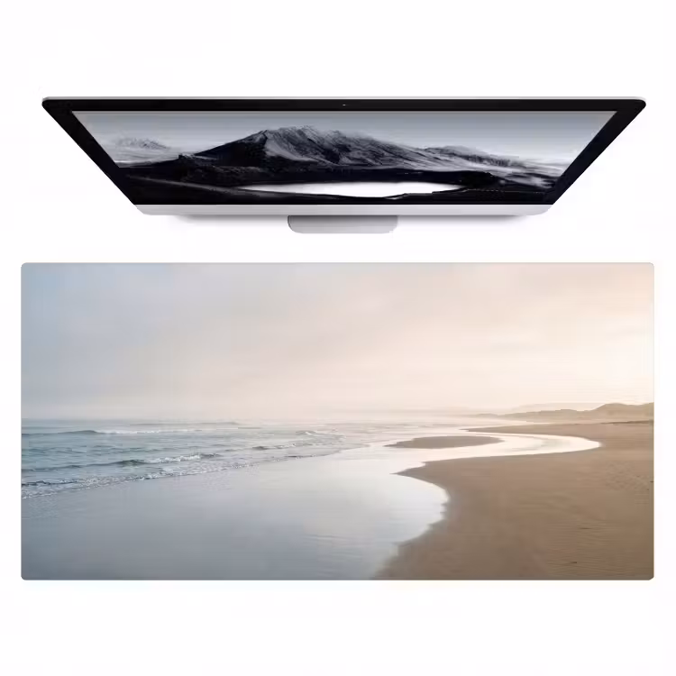 Kustlijn - Strand - Oceaan Muismat XXL klein -zzz3d