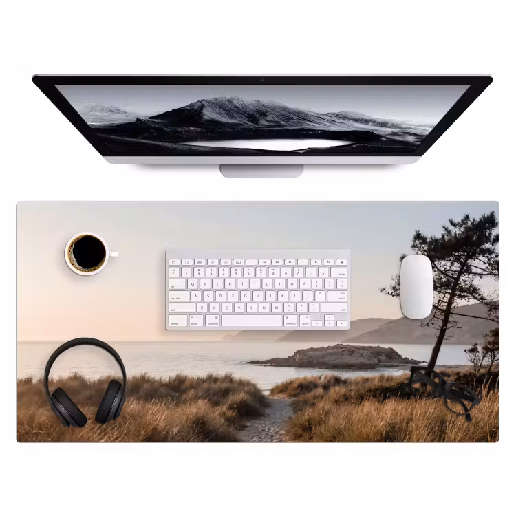 Landschap - Kust - Duinen Muismat XXL klein -3d