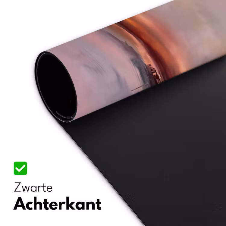 Landschap - Zonsondergang - Abstract - Modern - Roze Muismat XXL klein -sfeer2