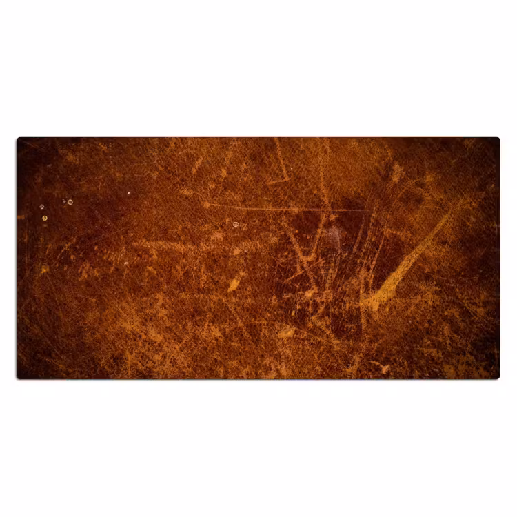leer-lederlook-bruin-oranje Muismat XXL klein -3d_leeg