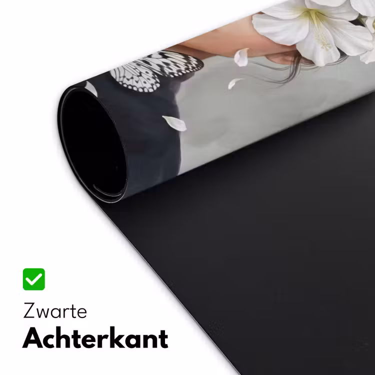 Lelies - Portret - Wit Muismat XXL klein -sfeer2
