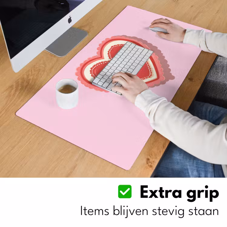 Liefde - Hart - Valentijn Muismat XXL klein -sfeer3