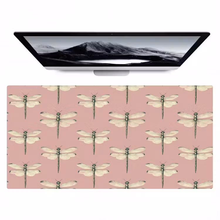 Lillibellen - Patroon - Roze Muismat XXL klein 681 -zzz3d