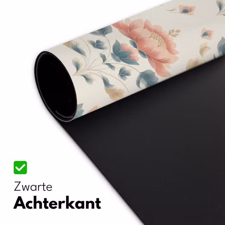 Lotus - Bloemen - Roze Muismat XXL klein 681 -sfeer2