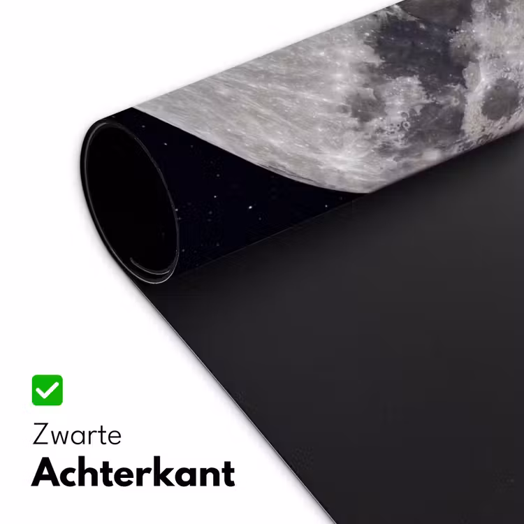 Bureau onderlegger - Maan - Sterren - Ruimte - Maan - Sterren - Ruimte Muismat XXL klein