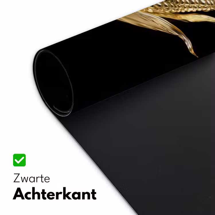 Mais - Eten - Goud - Zwart Muismat XXL klein -sfeer2