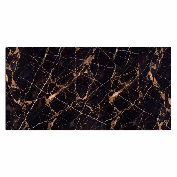Marmer - Goud - Abstract - Zwart Muismat XXL klein -3d_leeg