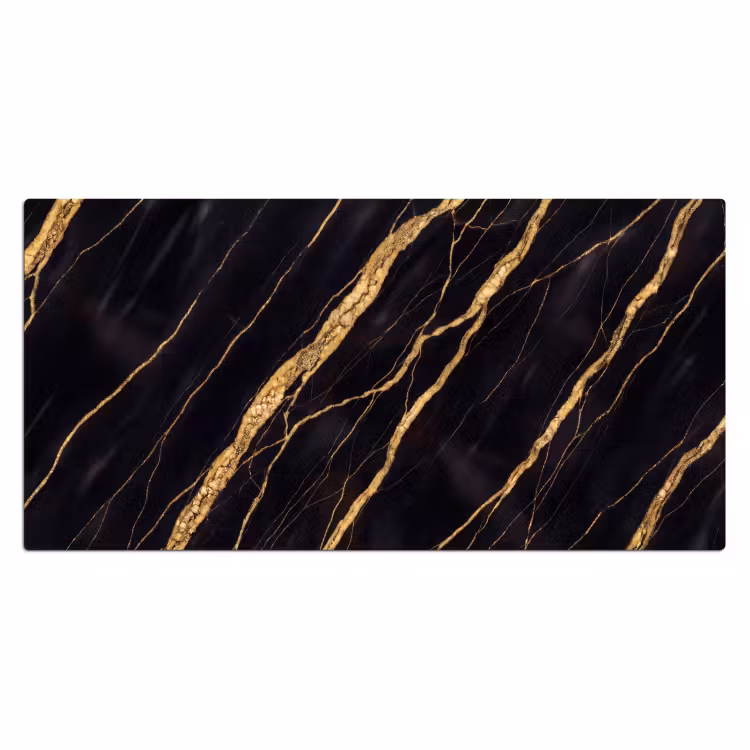 Marmer - Goud - Textuur - Abstract - Zwart Muismat XXL klein -3d_leeg