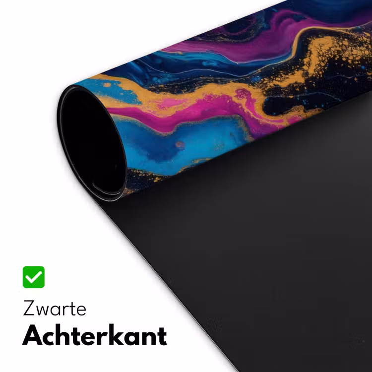 Marmer - Modern - Goud Muismat XXL klein -sfeer2
