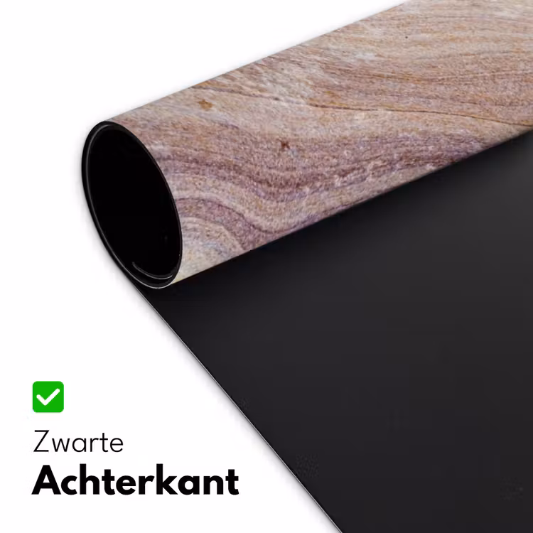 Marmer - Textuur - Zandsteen - Goud - Marmerlook Muismat XXL klein -sfeer2