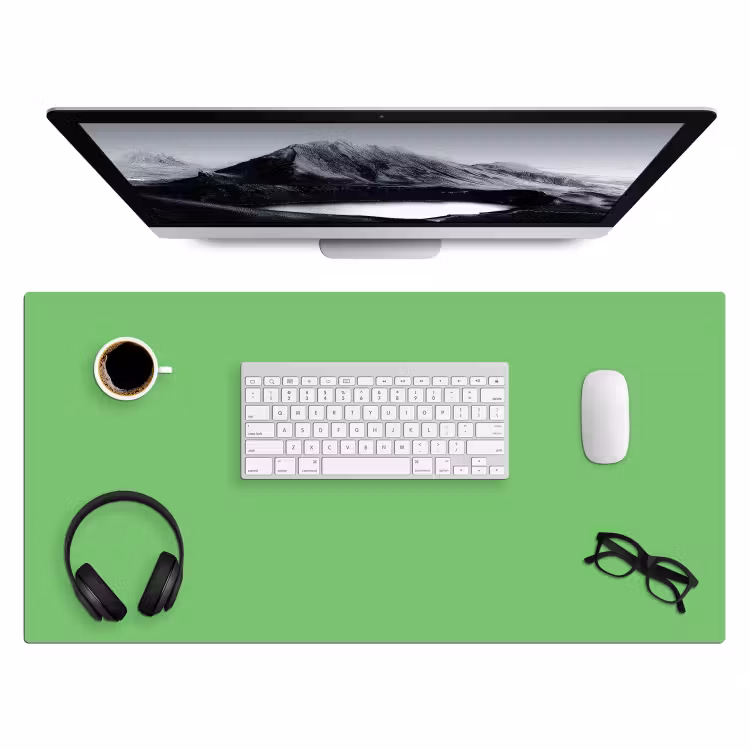 Meadow - Green - Groen Muismat XXL klein 681 -3d