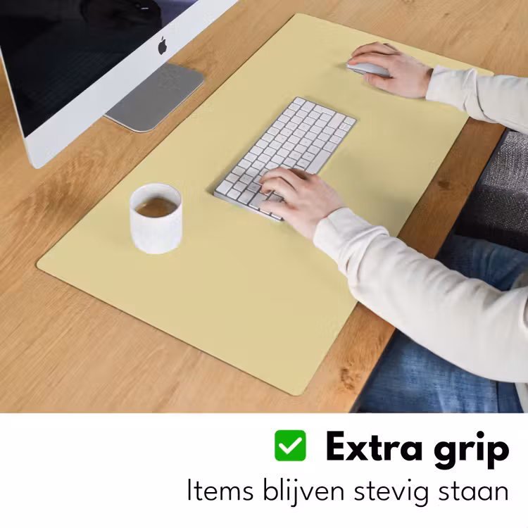 Mellow - Touch - Geel Muismat XXL klein 681 -sfeer3