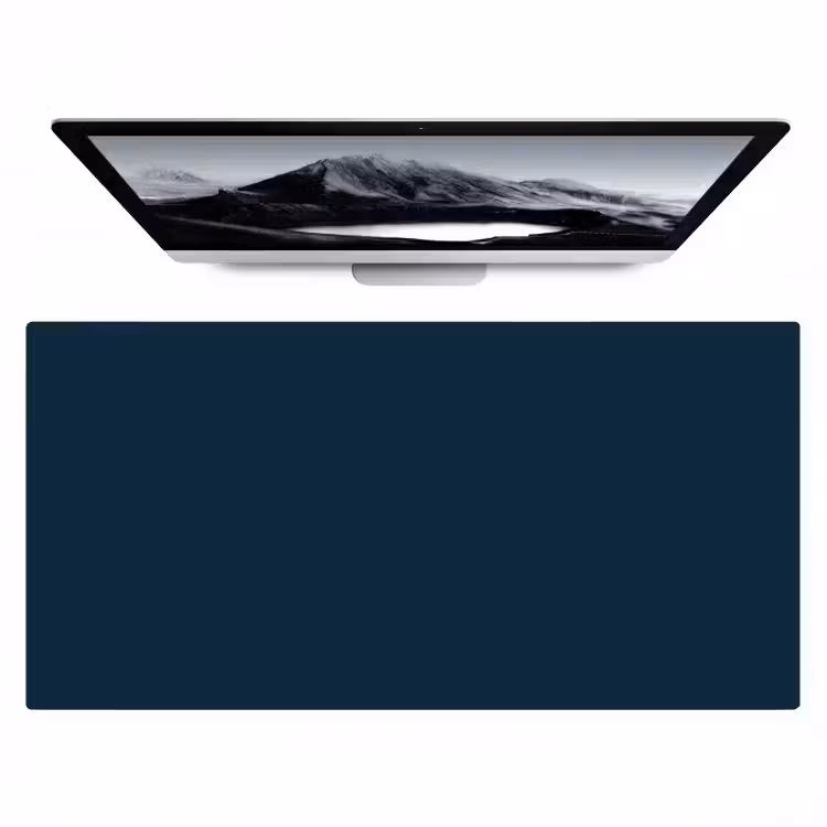 Midnight - Blue - Blauw Muismat XXL klein 681 -zzz3d