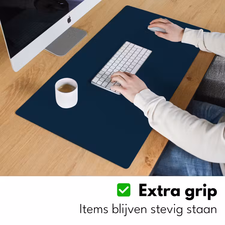 Midnight - Blue - Blauw Muismat XXL klein 681 -sfeer3