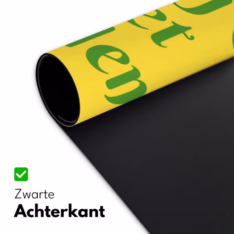 Mij niet bellen - Telefoon - Geel Muismat XXL klein -sfeer2