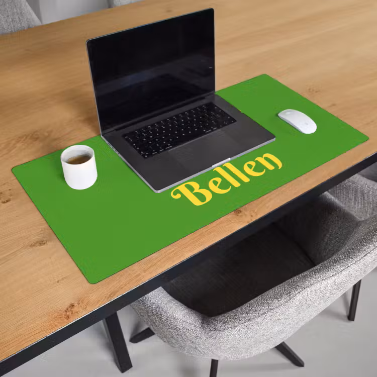 Mij niet bellen - Telefoon - Groen Muismat XXL klein -sfeer1