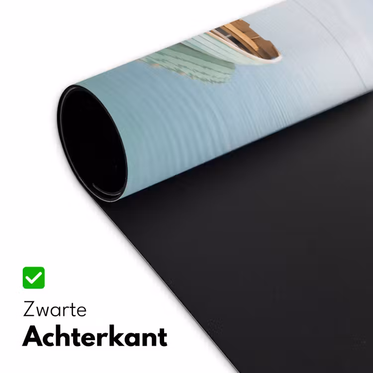 Minimalistisch - Boot - Zee Muismat XXL klein -sfeer2