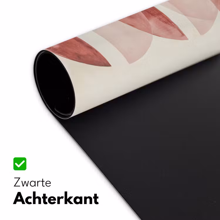 Minimalistisch - Cirkels - Roze Muismat XXL klein -sfeer2