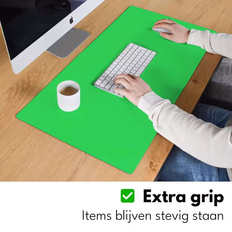 Mint - Green - Groen Muismat XXL klein 681 -sfeer3