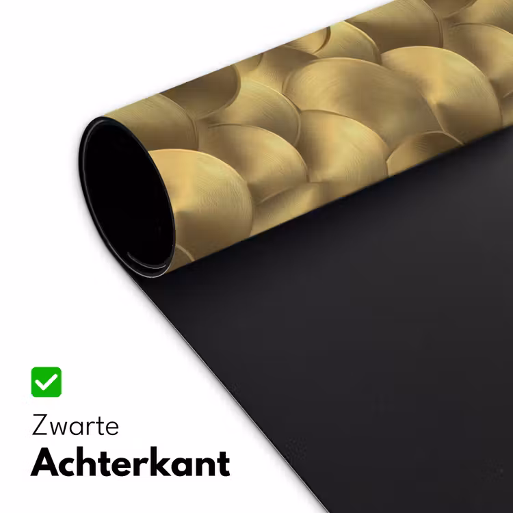 Modern - Cirkel - Goud Muismat XXL klein 681 -sfeer2