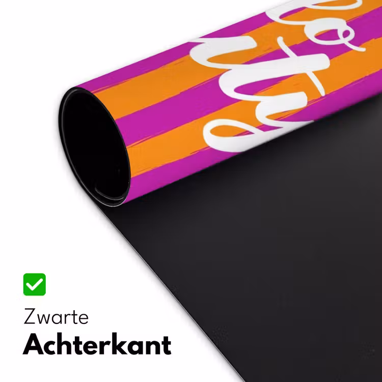 Modern - Hello - Oranje Muismat XXL klein -sfeer2