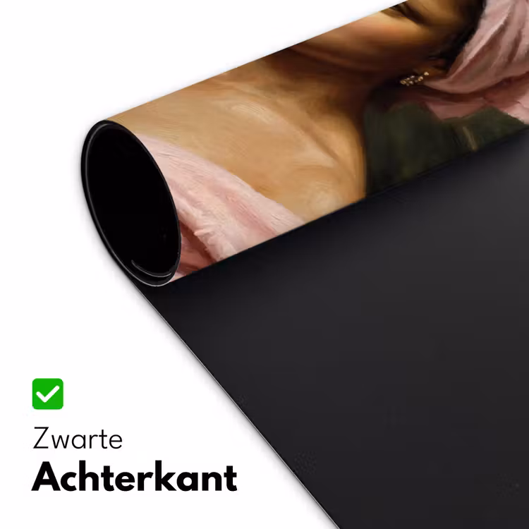 Mona - Klassiek - Roze Muismat XXL klein -sfeer2
