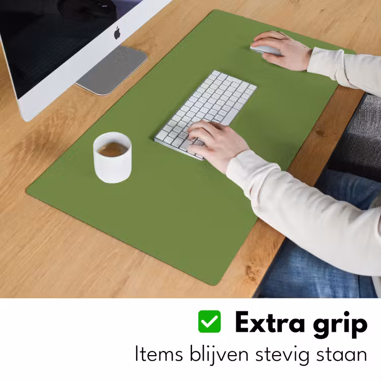 Moss - Green - Groen Muismat XXL klein 681 -sfeer3