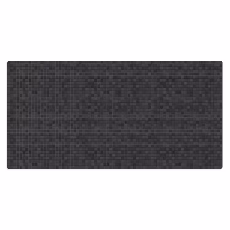 Mozaïek - Patroon - Zwart Muismat XXL klein 681 -3d_leeg