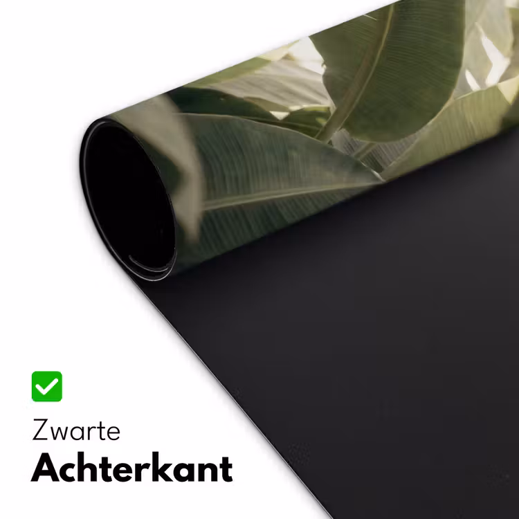 Natuur - Bladeren - Groen - Tropisch - Detail Muismat XXL klein -sfeer2