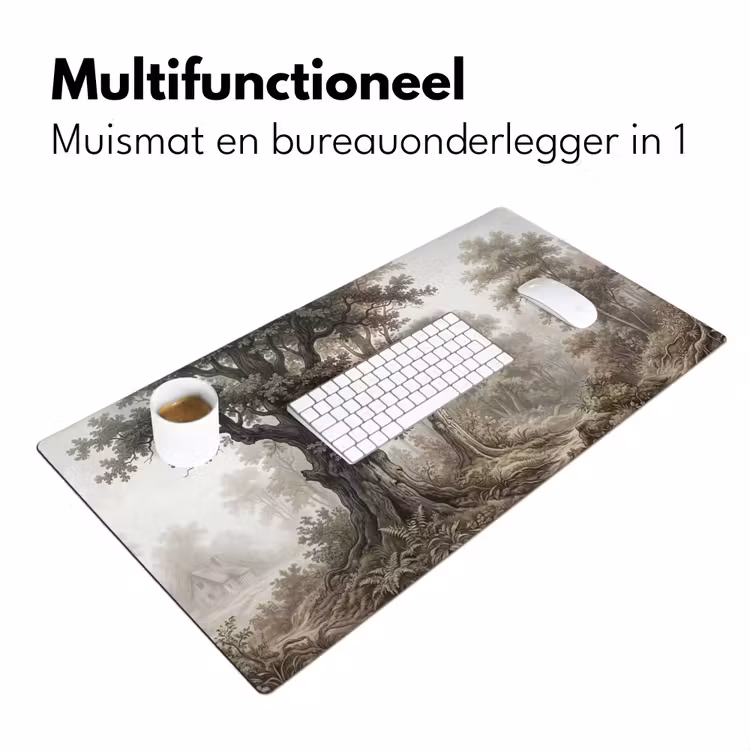 Natuur - Bos - Eik Muismat XXL klein -sfeer4