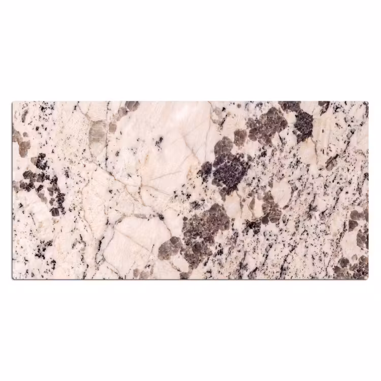 Natuursteen - Patroon - Abstract - Beige - Grijs Muismat XXL klein -3d_leeg