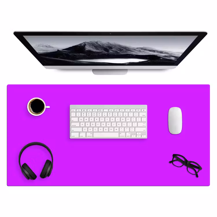 Neon - Orchid - Paars Muismat XXL klein 681 -3d