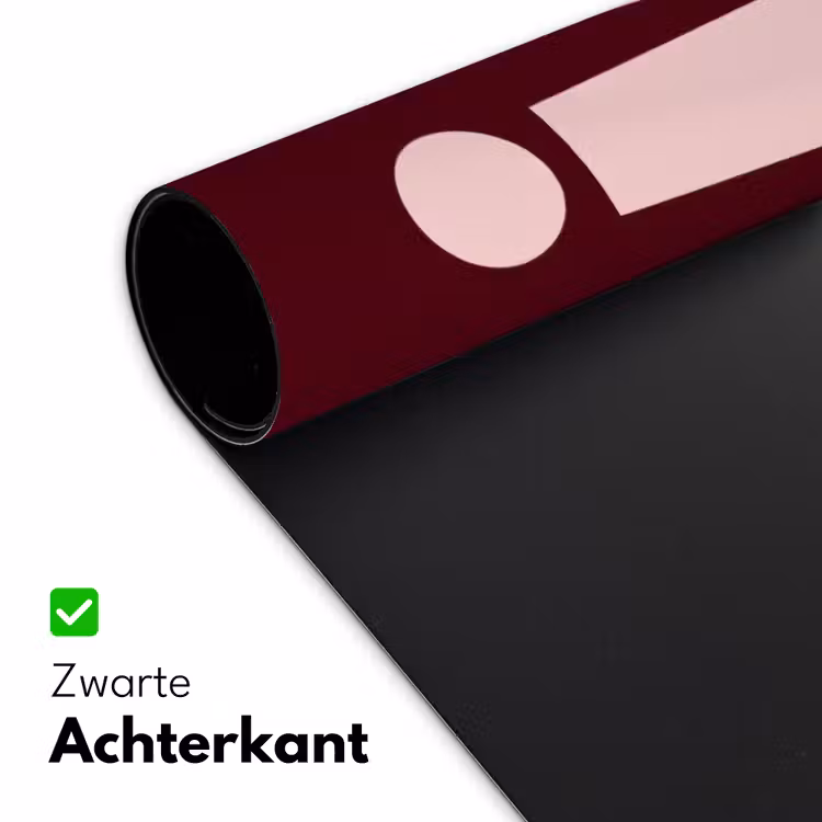 Nice - Uitroepteken - Rood Muismat XXL klein -sfeer2