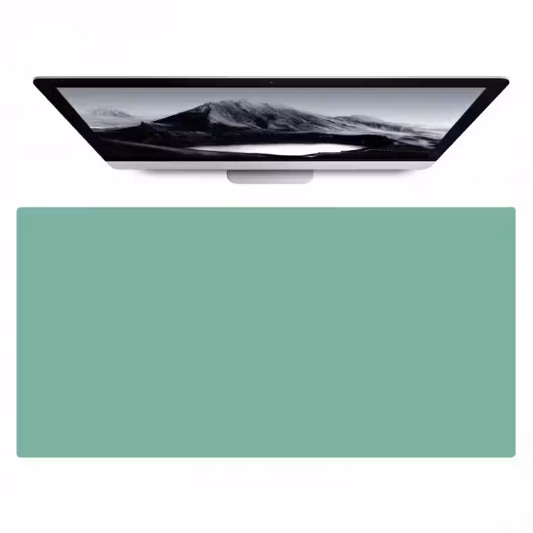Ocean - Jade - Groen Muismat XXL klein 681 -zzz3d