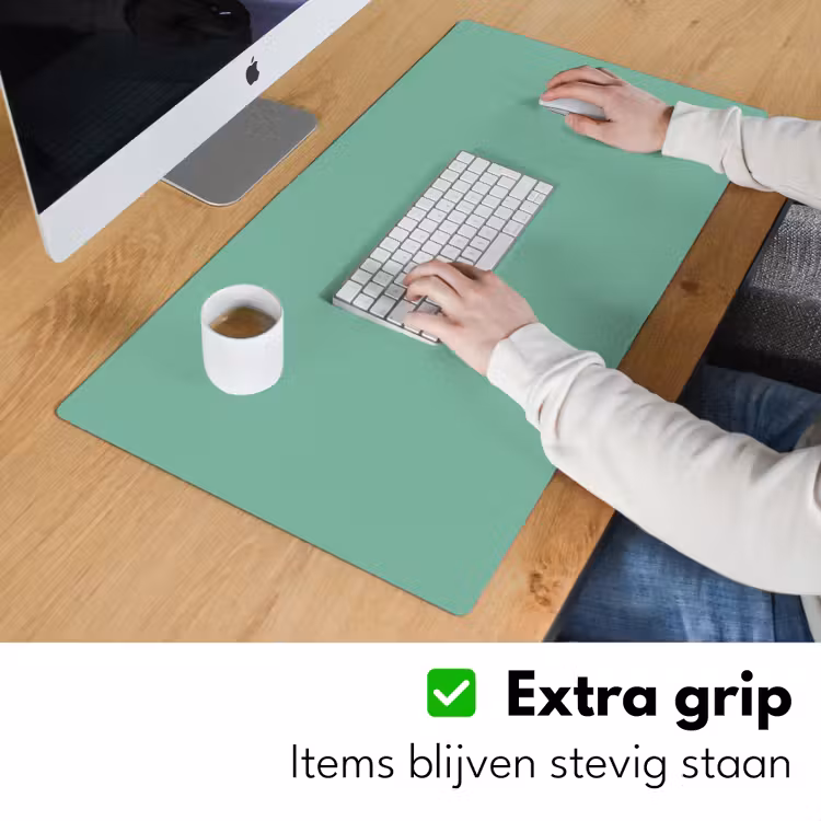 Ocean - Jade - Groen Muismat XXL klein 681 -sfeer3