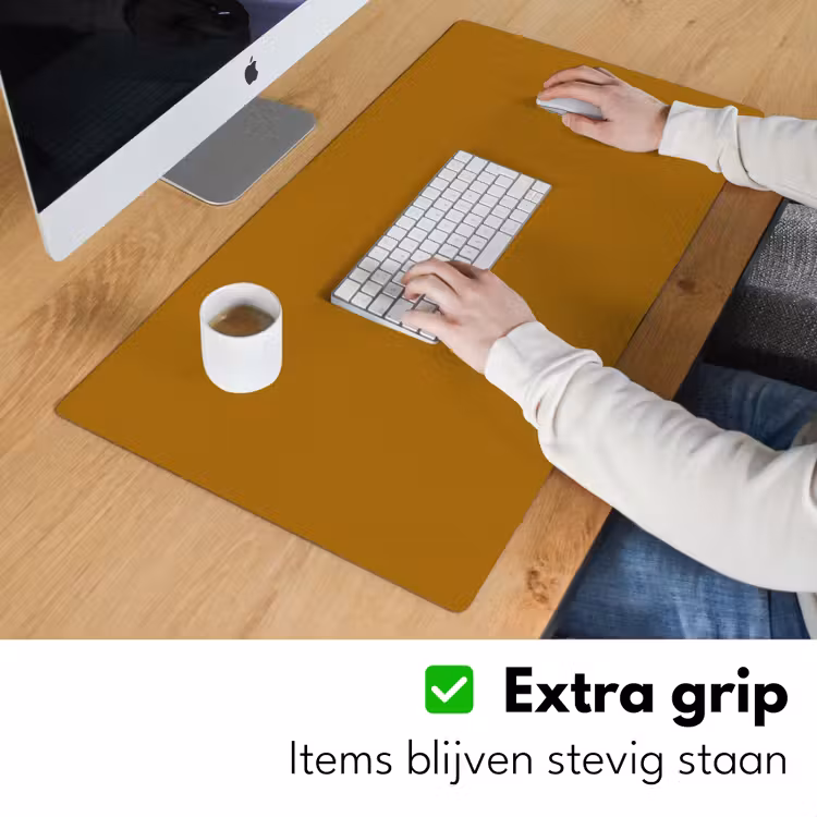 Ocre - Gold - Geel Muismat XXL klein 681 -sfeer3