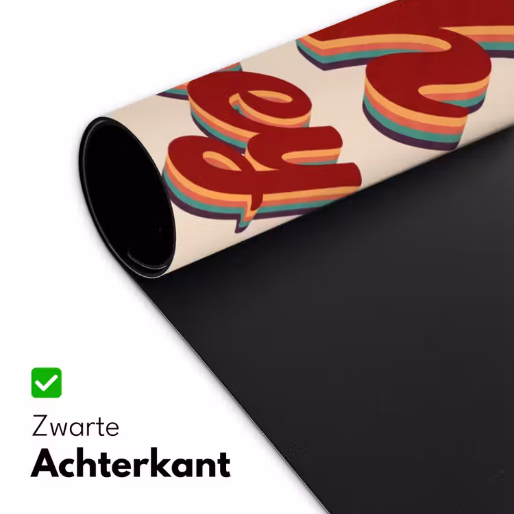 Oh honey - Rood - Schaduw Muismat XXL klein -sfeer2