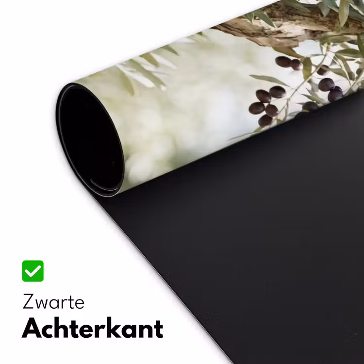 Bureau onderlegger - Olijfboom - tak - groen - Olijfboom - tak - groen Muismat XXL klein
