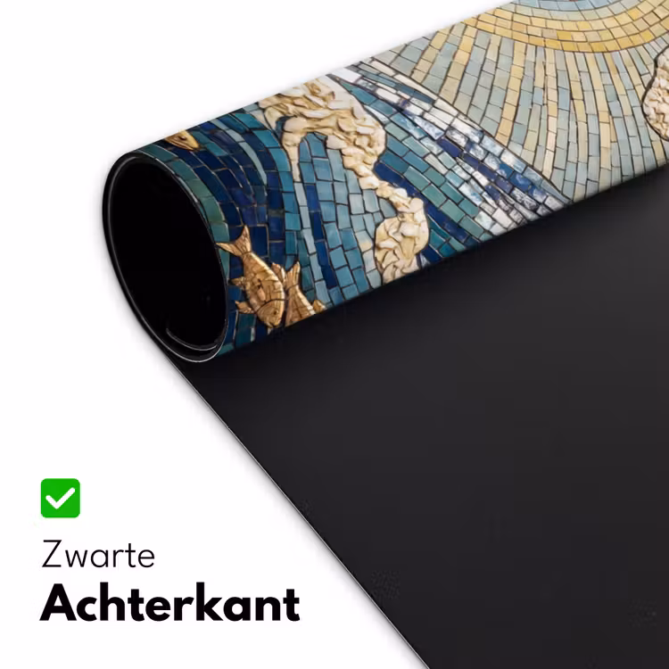 Onderwater - Koraal - Vis - Natuur - Kunst Muismat XXL klein -sfeer2