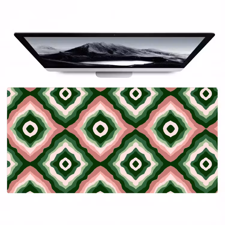 Ontwerp - Organisch - Kleurrijk Muismat XXL klein 681 -zzz3d