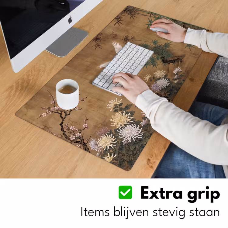 Oosters - Elegant - Kleurrijk Muismat XXL klein -sfeer3