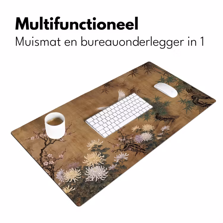 Oosters - Elegant - Kleurrijk Muismat XXL klein -sfeer4