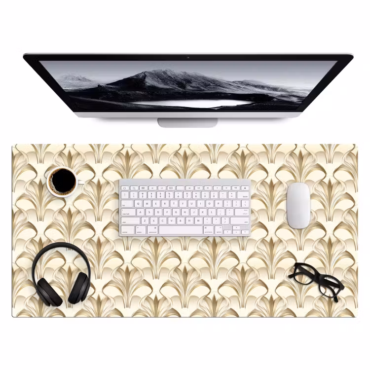 Ornament - Barok - Goud Muismat XXL klein 681 -3d