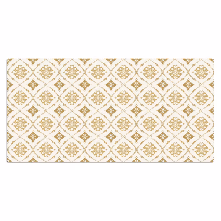 Ornament - Klassiek - Goud Muismat XXL klein 681 -3d_leeg