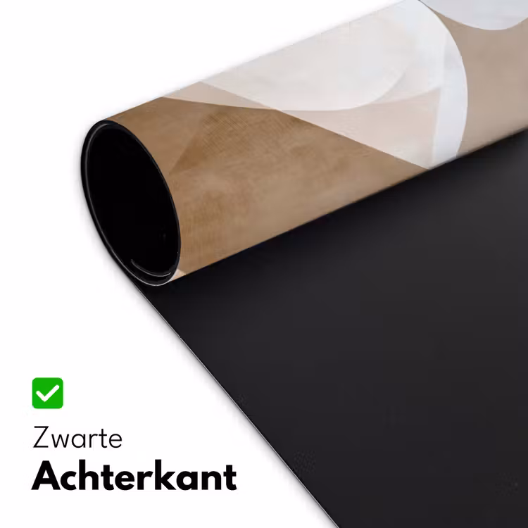 Ovale vormen - Transparant - Zachte overgang Muismat XXL klein -sfeer2