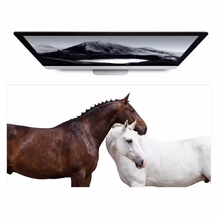 Paard - Modern - Balans Muismat XXL klein -zzz3d