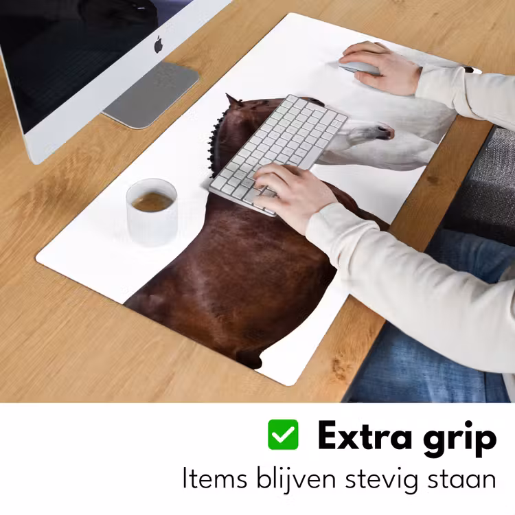 Paard - Modern - Balans Muismat XXL klein -sfeer3