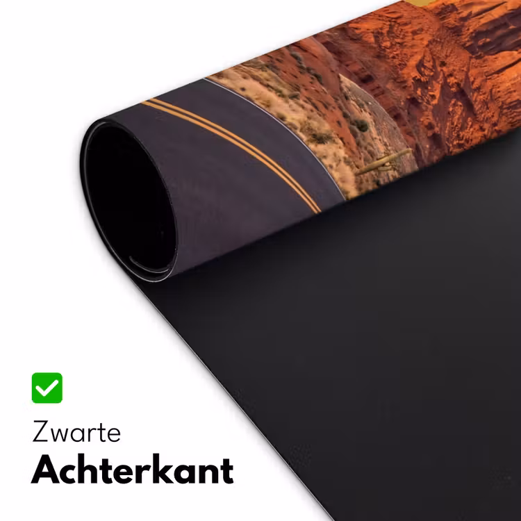 Bureau onderlegger - Paard - Woestijn - Natuur - Paard - Woestijn - Natuur Muismat XXL klein