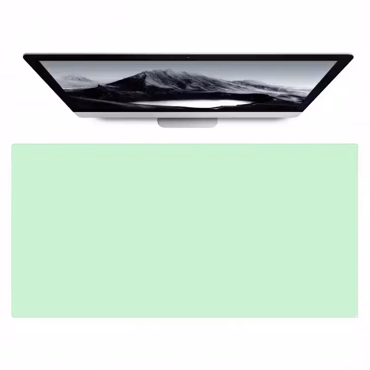 Pale - Mint - Groen Muismat XXL klein 681 -zzz3d