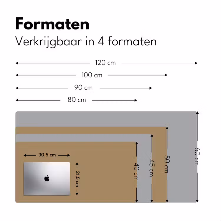 Palet - Beige - Interieur Muismat XXL klein -sfeer5